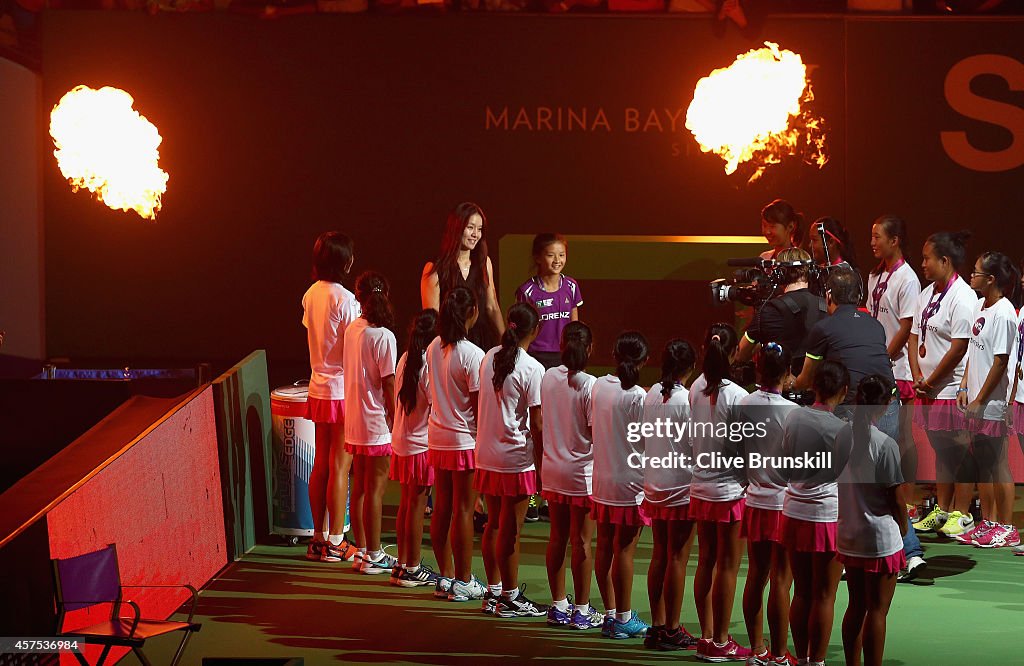 BNP Paribas WTA Finals: Singapore 2014 - Day One