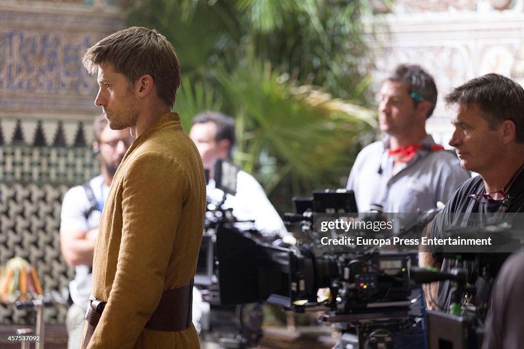 'Game of Thrones' On set Filming in Sevilla - October 19, 2014