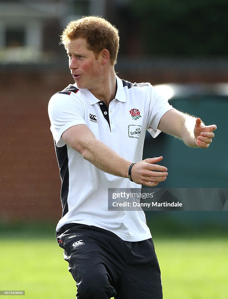 Prince Harry Visits Greater Manchester