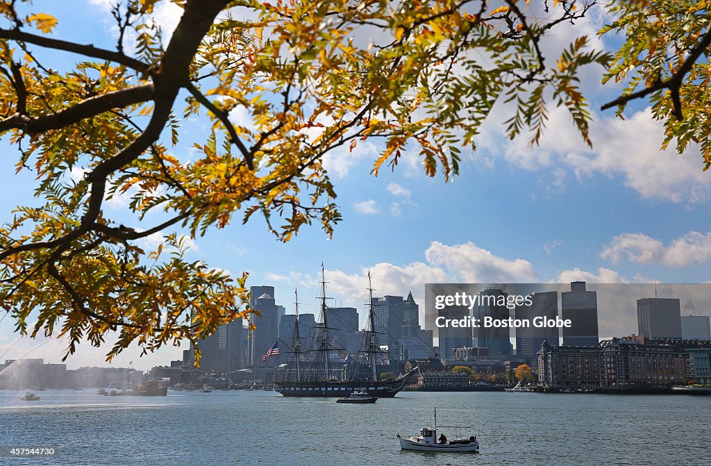 U.S.S Constitution Makes Another Cruise Before Repairs