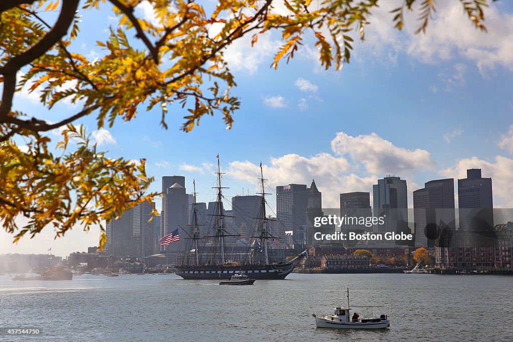 U.S.S Constitution Makes Another Cruise Before Repairs