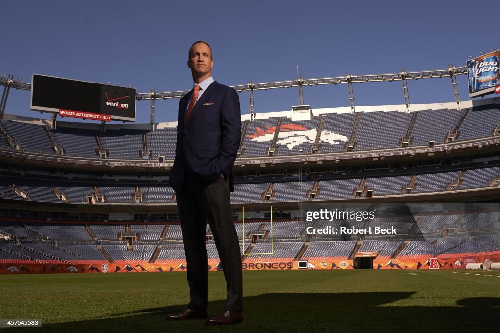 Denver Broncos Quarterback Peyton Manning, 2013 Sportsman of the Year