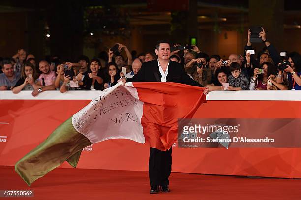 Tony Hadley attends 'Soul Boys of the Western World' Red Carpet during the 9th Rome Film Festival at Auditorium Parco Della Musica on October 20,...
