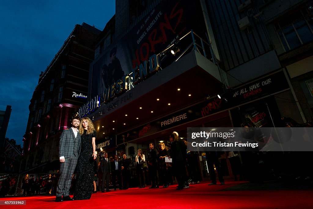 "Horns" - UK Premiere - Red Carpet Arrivals