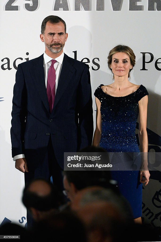 Spanish Royals Attend 25th Anniversary of 'El Mundo' Newspaper