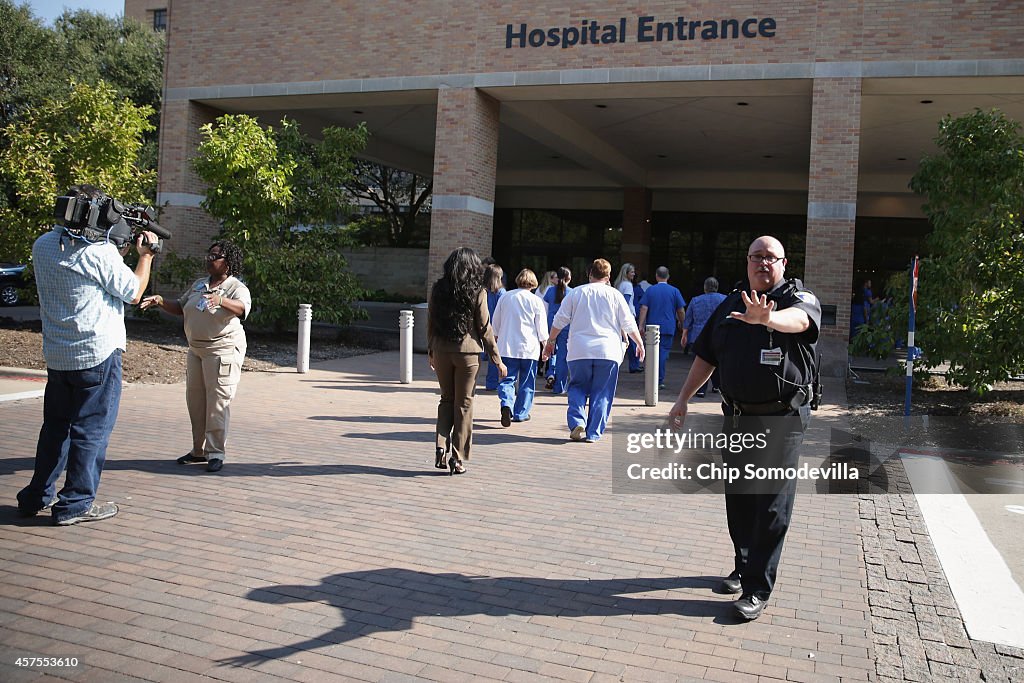 Texas Health Presbyterian Hospital Dallas Nurses Speak To Media
