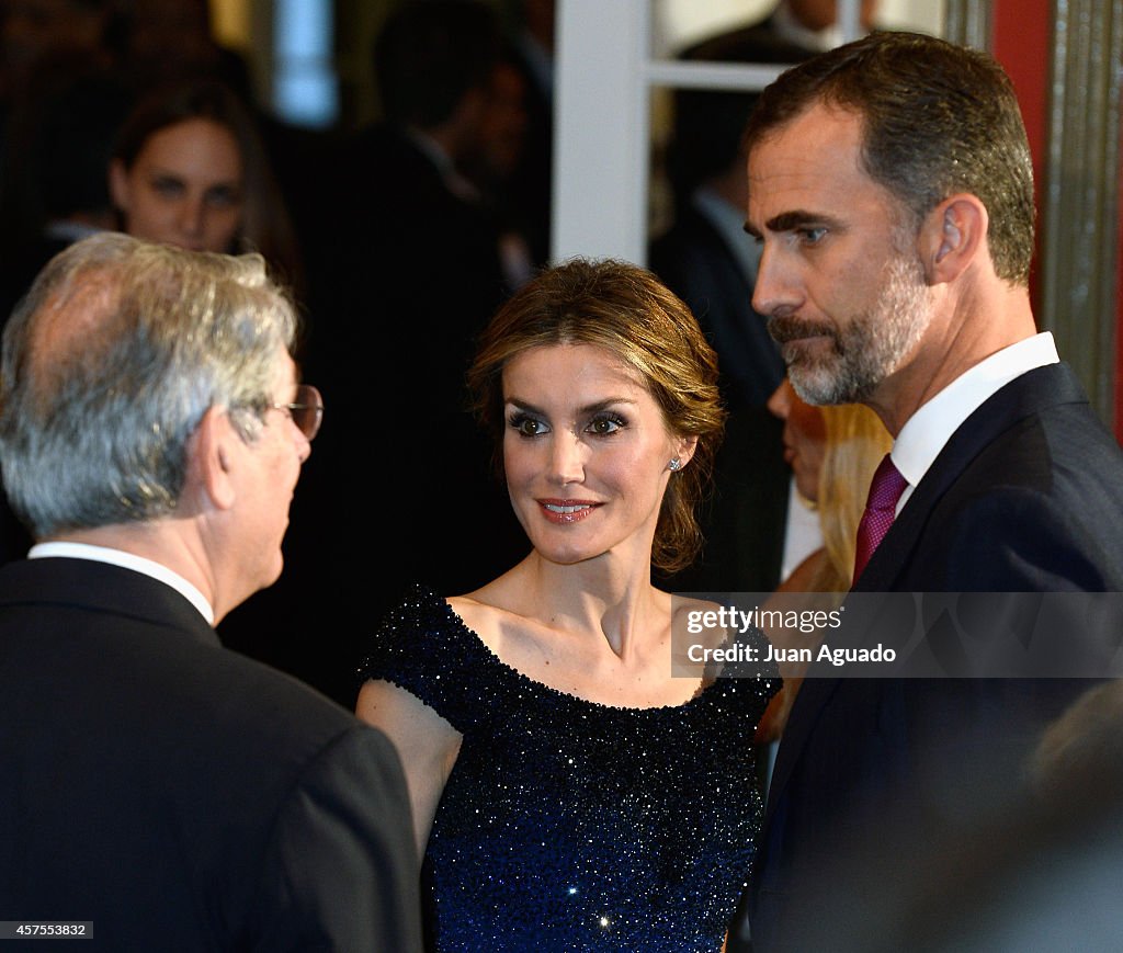 Spanish Royals Attend 25th Anniversary of 'El Mundo' Newspaper