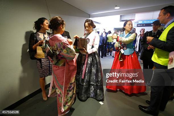 The International Convention of Jehovahs Witnesses is held at Etihad Stadium in Melbourne, October 17, 2014. The four-day event has attracted more...