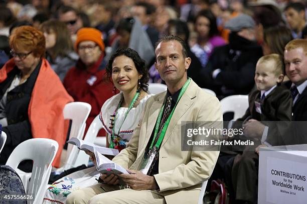 The International Convention of Jehovahs Witnesses is held at Etihad Stadium in Melbourne, October 17, 2014. The four-day event has attracted more...