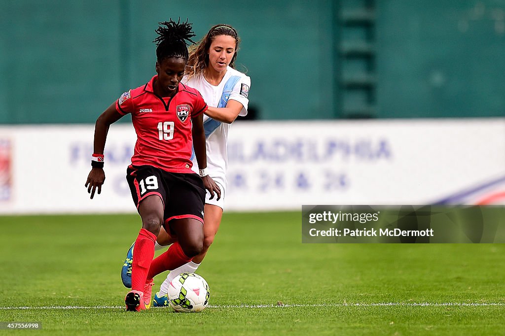 Trinidad And Tobago v Guatemala: Group A - 2014 CONCACAF Women's Championship