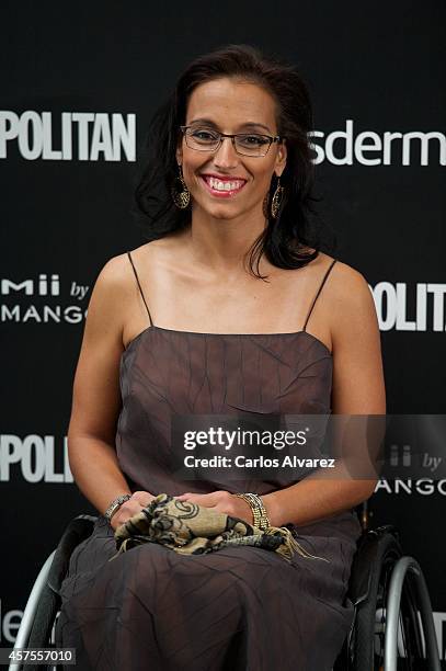 Teresa Perales attends the Cosmopolitan Fun Fearless Awards 2014 at the Ritz Hotel on October 20, 2014 in Madrid, Spain.