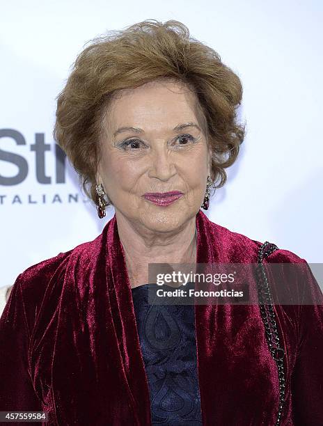 Carmen Franco attends the 'Hubert de Givenchy' exhibition opening cocktail at the Thyssen-Bornemisza Museum on October 20, 2014 in Madrid, Spain.