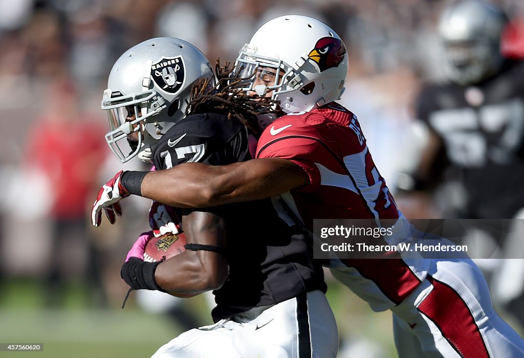 Arizona Cardinals v Oakland Raiders