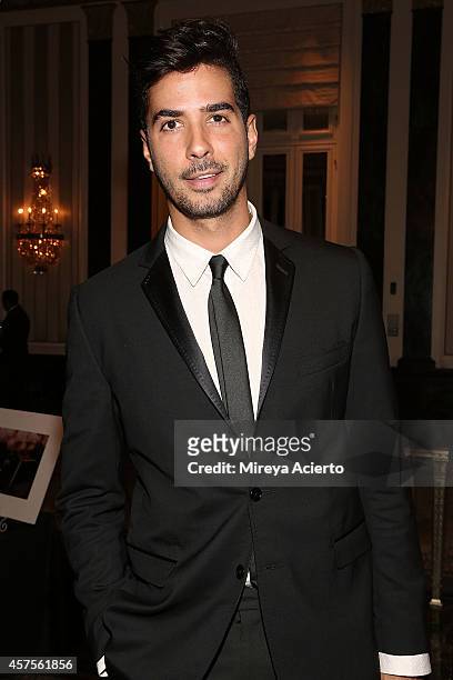 Photographer Javier Gomez attends 2014 Moving Families Forward Gala at The Waldorf-Astoria on October 20, 2014 in New York City.