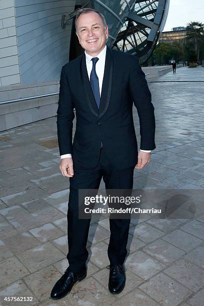 Michael Burke attends the Foundation Louis Vuitton Opening at Foundation Louis Vuitton on October 20, 2014 in Boulogne-Billancourt, France.