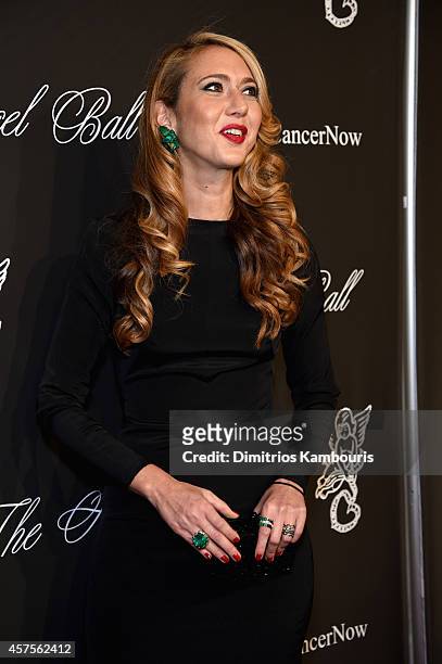 Jewelry Designer Ofira Sandberg attend Angel Ball 2014 hosted by Gabrielle's Angel Foundation at Cipriani Wall Street on October 20, 2014 in New York...