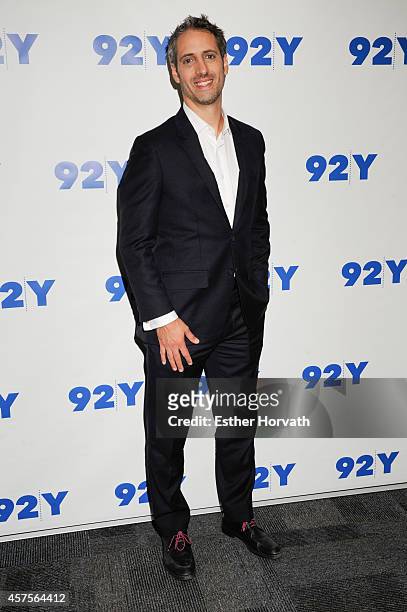 Josh Saviano at 92nd Street Y on October 20, 2014 in New York City.