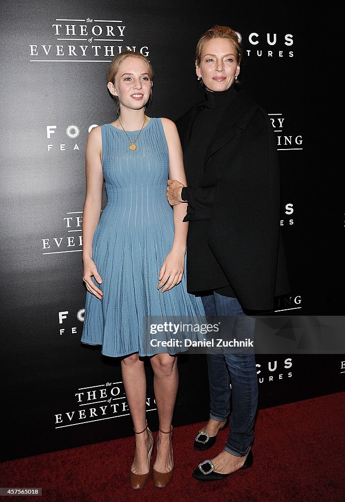 "The Theory Of Everything" New York Premiere