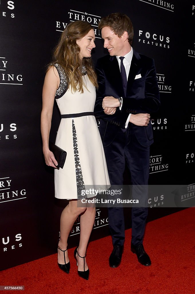 "The Theory Of Everything" New York Premiere - Arrivals