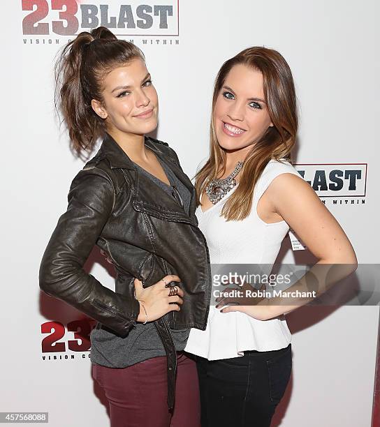 Kelley Missal and Kristen Alderson attend "23 Blast" New York Premiere at Regal E-Walk on October 20, 2014 in New York City.