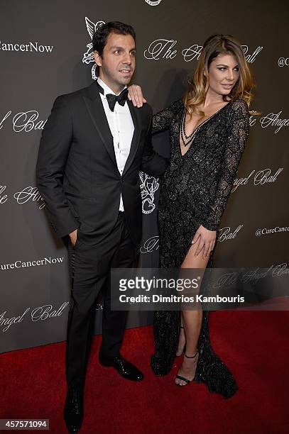 Angela Martini attends Angel Ball 2014 hosted by Gabrielle's Angel Foundation at Cipriani Wall Street on October 20, 2014 in New York City.