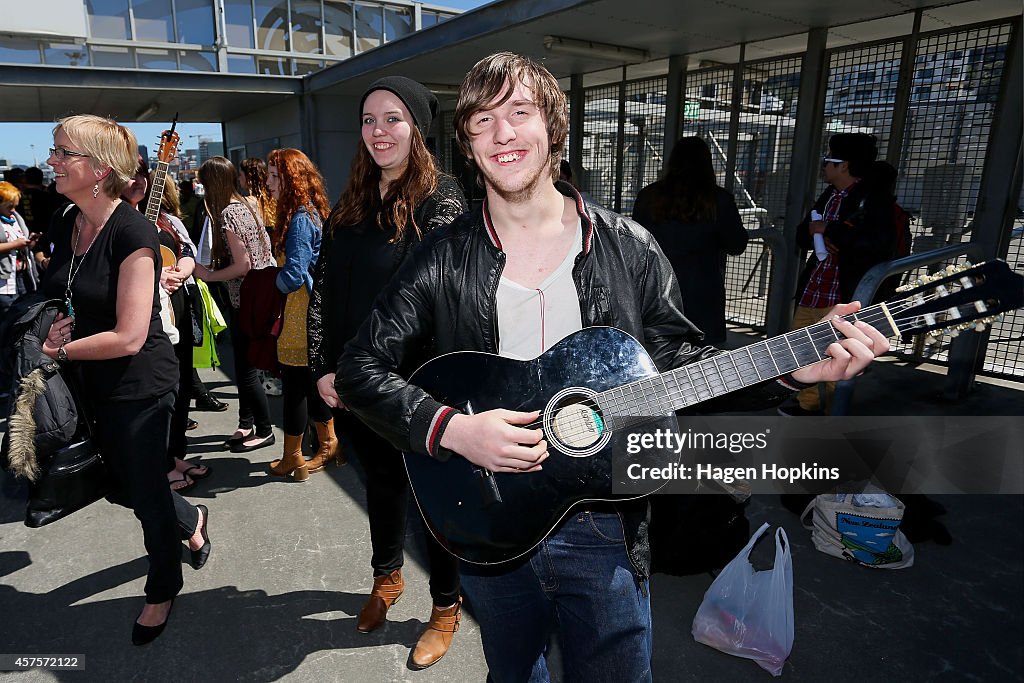 TV3's X-Factor Audition In Wellington