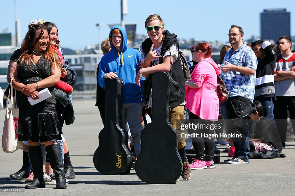 TV3's X-Factor Audition In Wellington