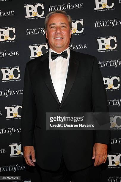 Chairman, President & CEO of Nexstar Broadcasting Group Perry A. Sook attends the 24th Annual Broadcasting & Cable Hall Of Fame Awards at The Waldorf...