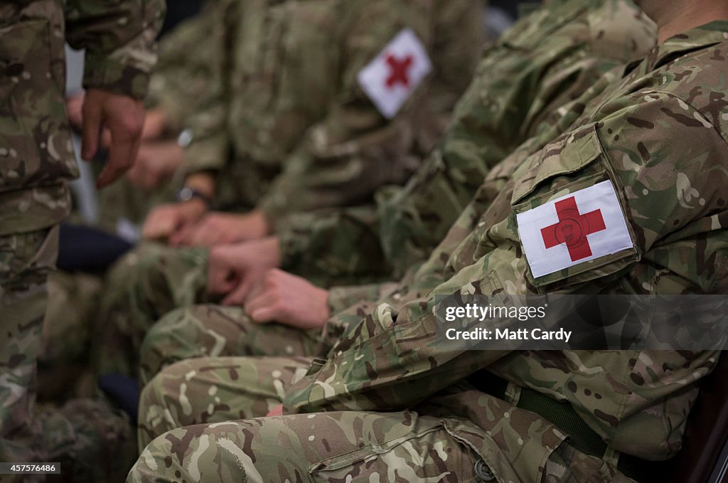British Army Medics Depart To Provide Ebola Support In Sierra-Leone