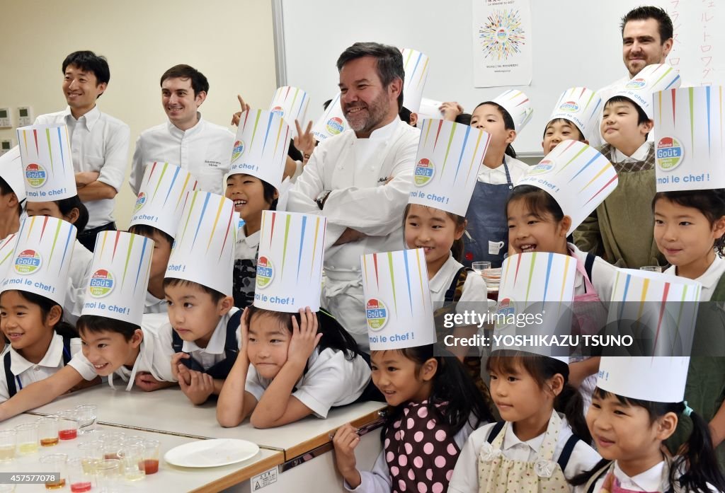 JAPAN-FRANCE-FOOD-EDUCATION