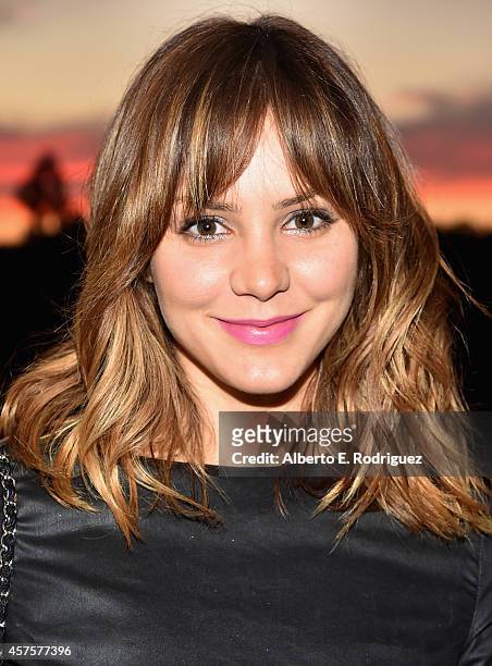 Actress Katharine McPhee attends the Barlow Respiratory Hospital;s 4th Annual Bernie Brillstein Golf Classic Awards Dinner at the Wilshire Country...