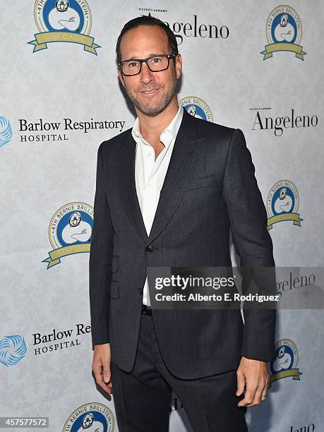 Talent agent Richard Weitz attends the Barlow Respiratory Hospital;s 4th Annual Bernie Brillstein Golf Classic Awards Dinner at the Wilshire Country...
