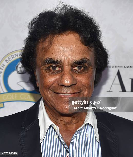 Singer Johnny Mathis attends the Barlow Respiratory Hospital;s 4th Annual Bernie Brillstein Golf Classic Awards Dinner at the Wilshire Country Club...