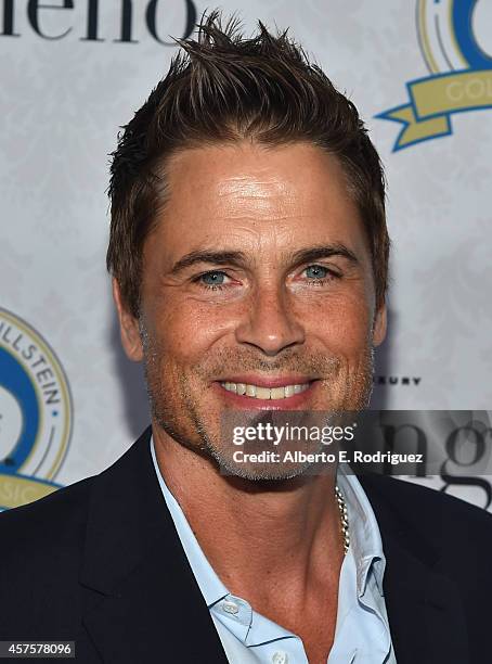 Actor Rob Lowe attends the Barlow Respiratory Hospital;s 4th Annual Bernie Brillstein Golf Classic Awards Dinner at the Wilshire Country Club on...