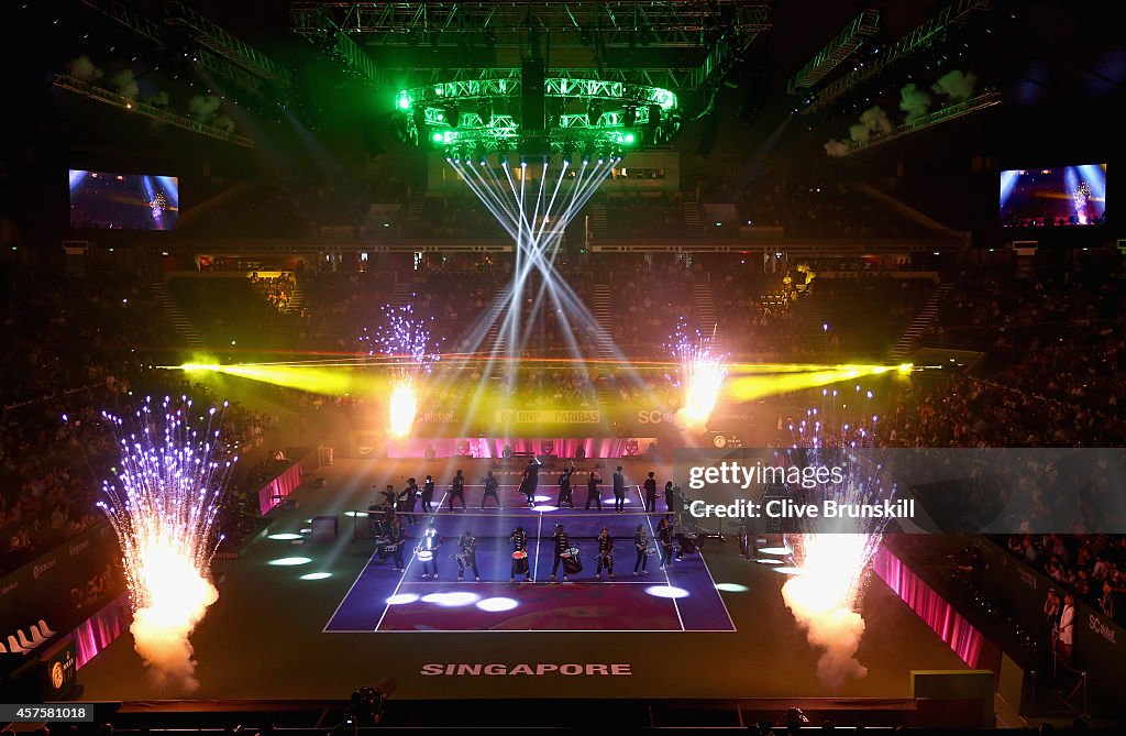 BNP Paribas WTA Finals: Singapore 2014 - Day One