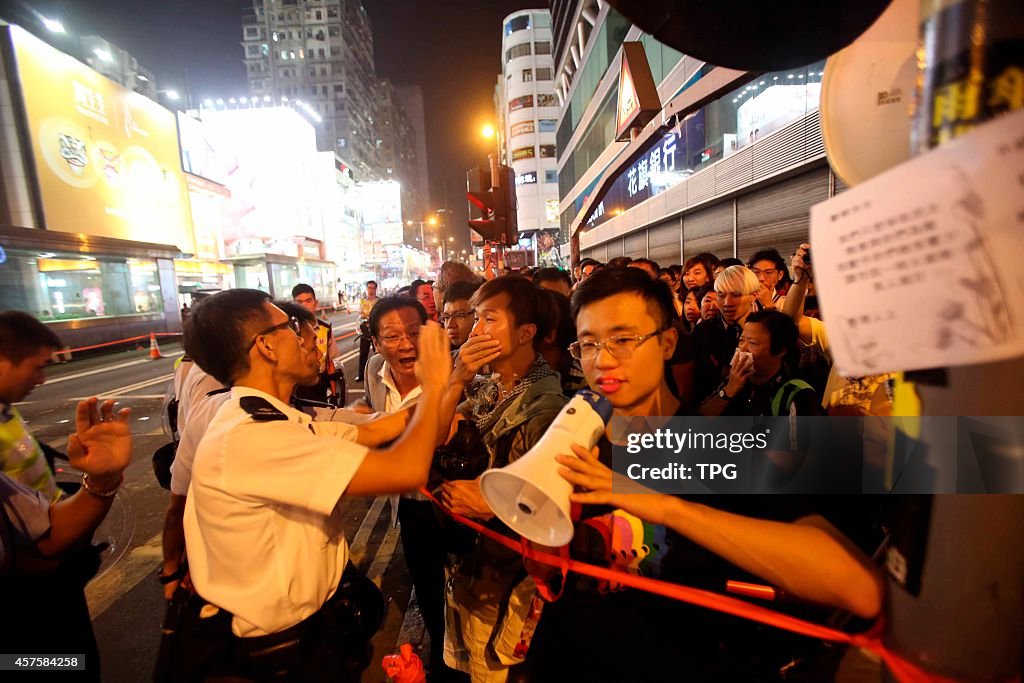 Occupy central illegal protest