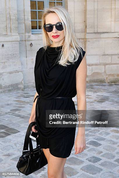 Melonie Hennessy Foster attends the 'Picasso National Museum - Paris' : Reopening party on October 19, 2014 in Paris, France.