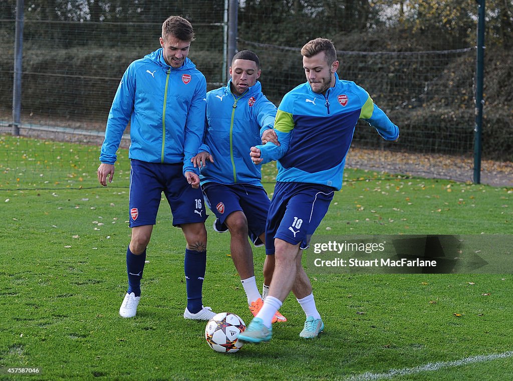 Arsenal Training Session