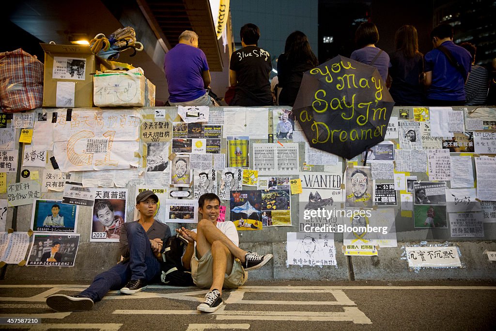 Pro-Democracy Student Leaders And Hong Kong Government Hold Talks