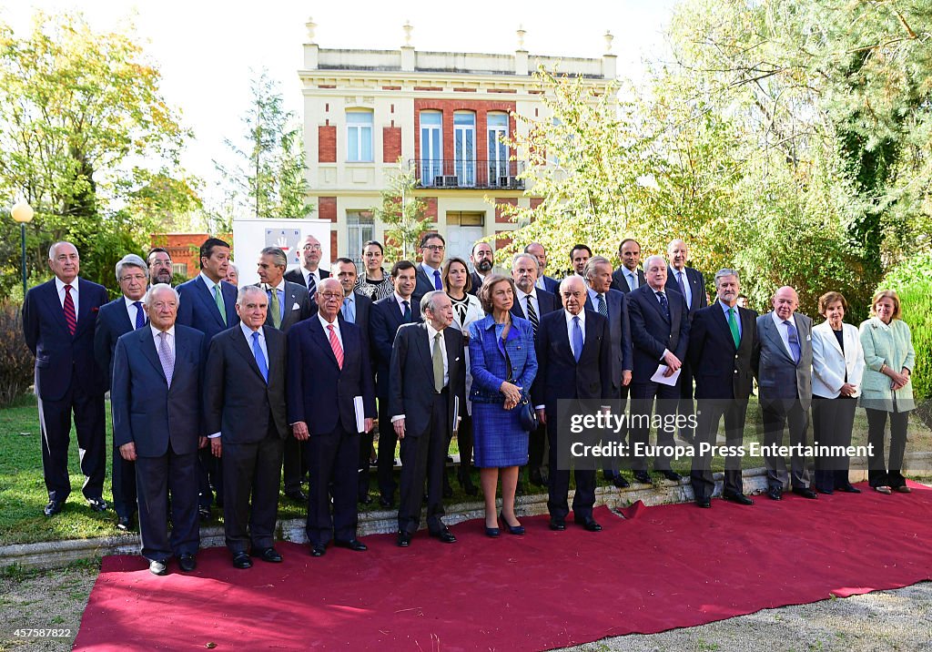Queen Sofia Attends 'Foundation Against Drugs' Meeting