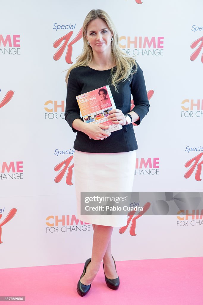 Genoveva Casanova Presents a Special K and Chime For Change Charity Event