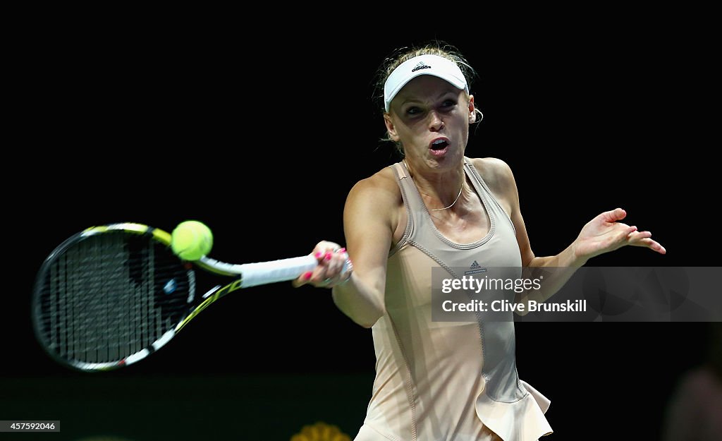 BNP Paribas WTA Finals: Singapore 2014 - Day Two