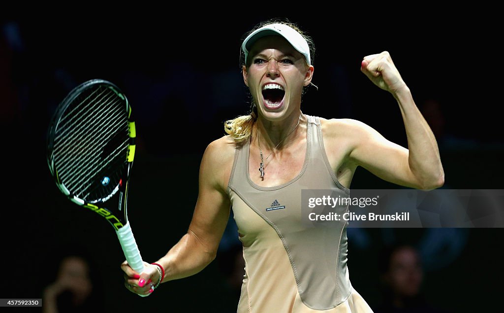 BNP Paribas WTA Finals: Singapore 2014 - Day Two