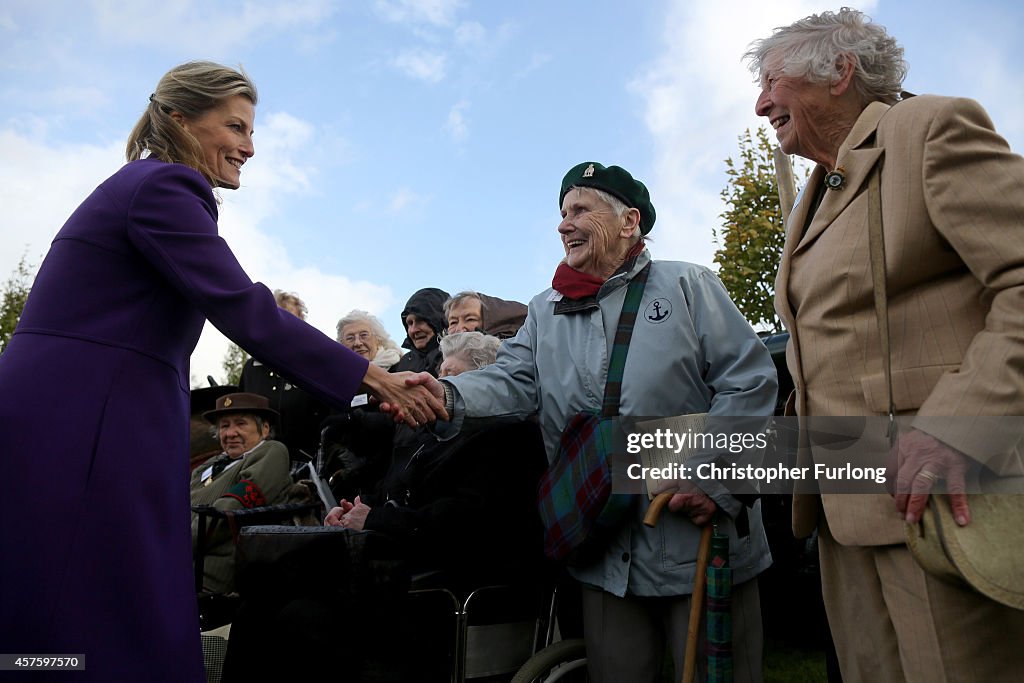 Dedication Of The Women's Land Army And Women's Timber Corps Memorial