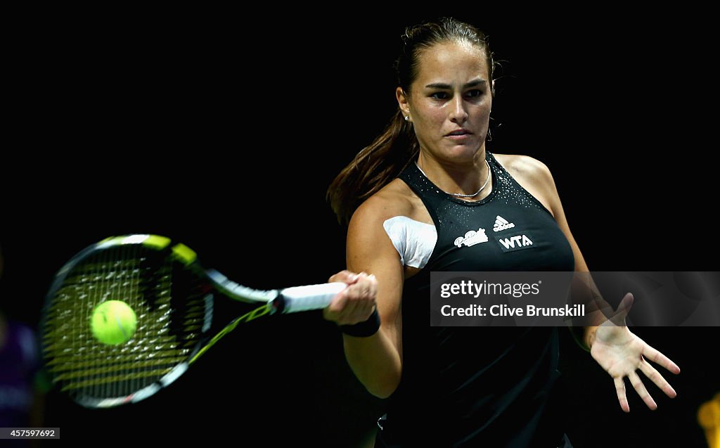 BNP Paribas WTA Finals: Singapore 2014 - Day Two
