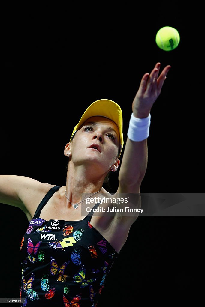 BNP Paribas WTA Finals: Singapore 2014 - Day Two