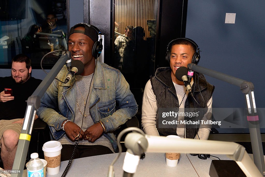 SiriusXM Hits 1's The Morning Mash Up Broadcast From The SiriusXM Studios In Los Angeles - October 21, 2014