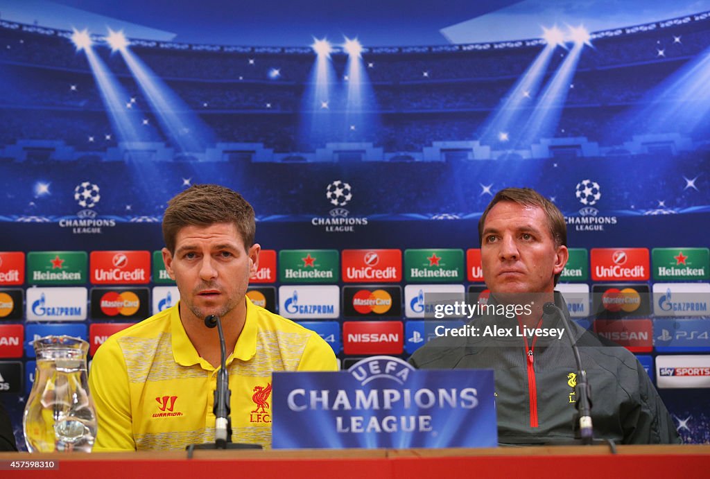 Liverpool Training and Press Conference