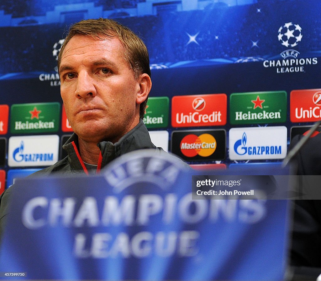 Liverpool Training and Press Conference