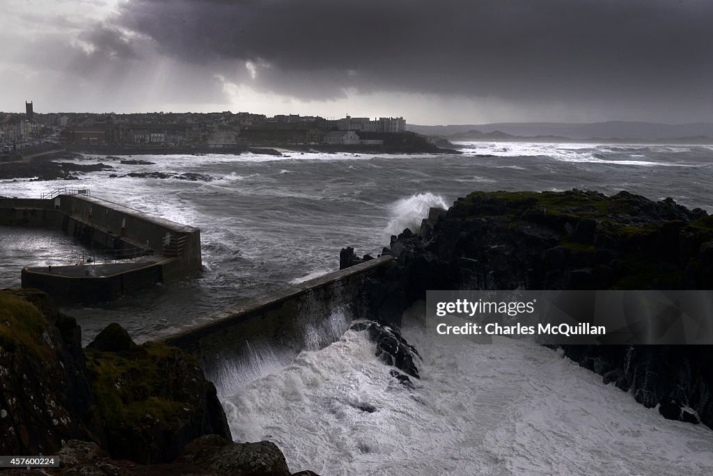 Stormy Weather Hits The UK